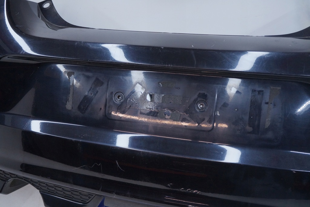 фото №6, Volvo c30 бампер задня задній 452-46 r-design 2 наконечники чорний