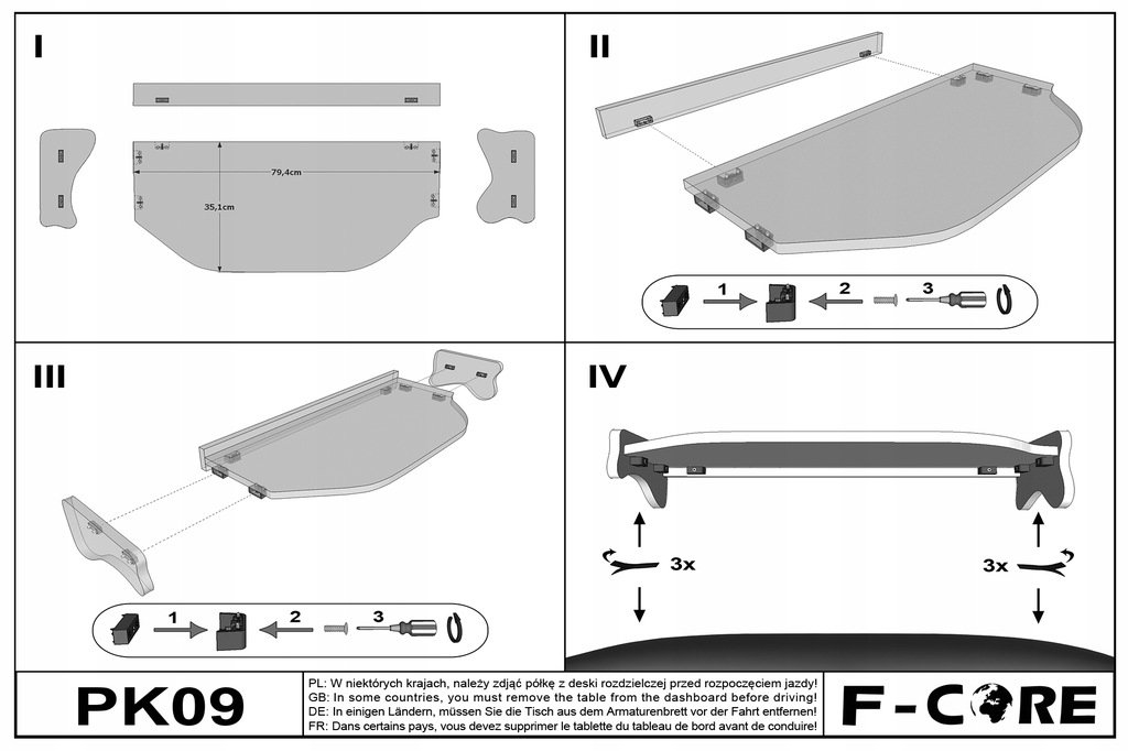 фото №5, Полка tir средняя daf lf 2001-2013 полка do tira