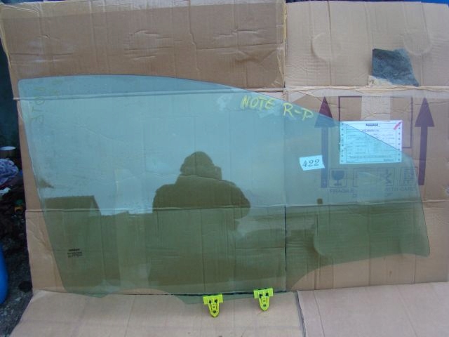 фото №1, Nissan note e11 скло двері права передня перед oryg.