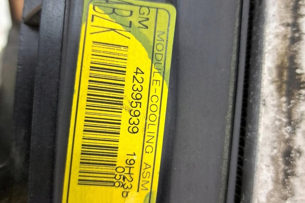 фото №7, Комплект радиатор opel mokka / mokka x 42395939 1.4l бензиновый 103kw 2020