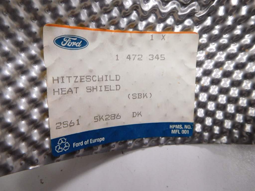 фото №8, Захист теплова ford оригінальний номер 1472345