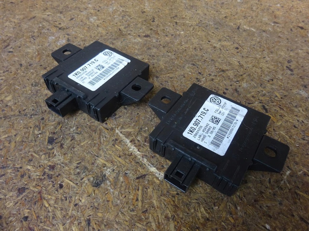 фото №7, Audi a3 8p golf v eos модуль блок управления сигнализация 1k0907719c