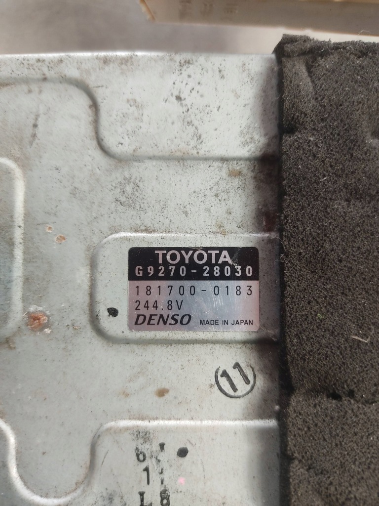 фото №10, Блок управления форсунок toyota sienna xl30 iii g927028030