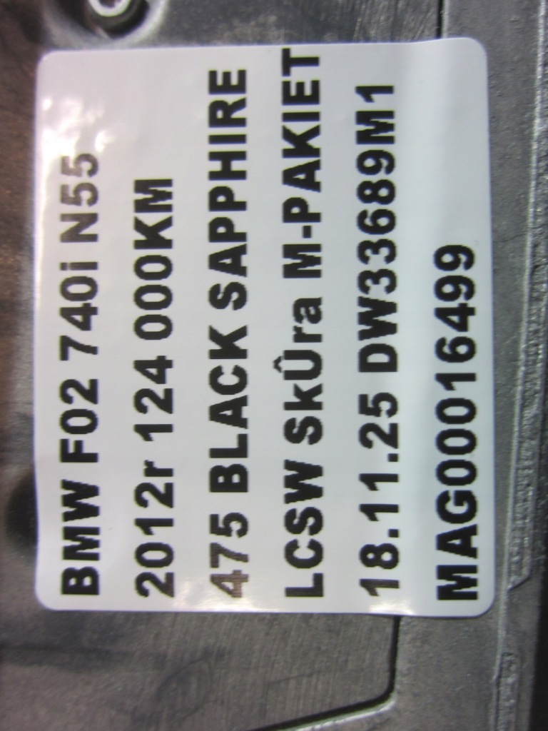 Bmw 7 f02 f30 f10 f02 f25 модуль зчитувач навігації 9289616 65129289616 nbt Ціна