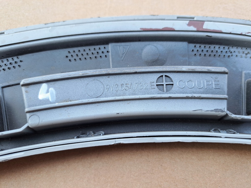 фото №9, Правая молдинг крыла задняя porsche cayenne iii coupe 9y3 18- 9y3854732e