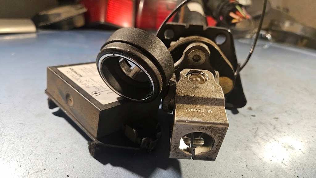 фото №9, Набор стартовый модуль петля колонка замок зажигания ключ a klasa w 168 1.7