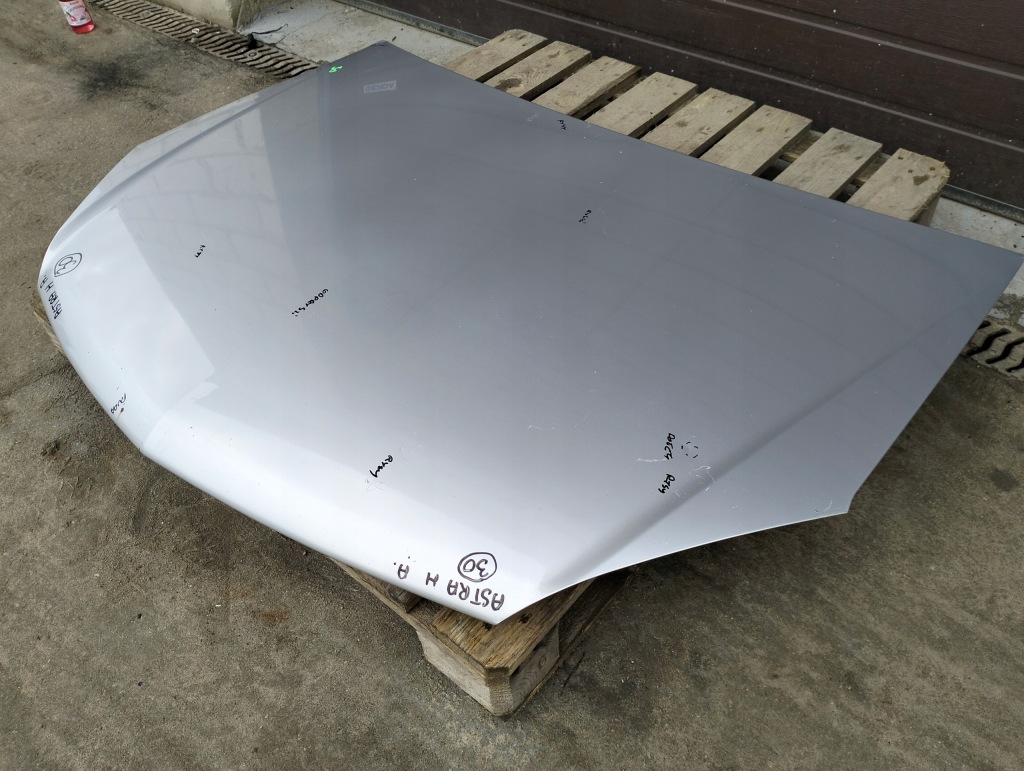 Капот оригинал лак opel astra h 3 z2au z157 Цена