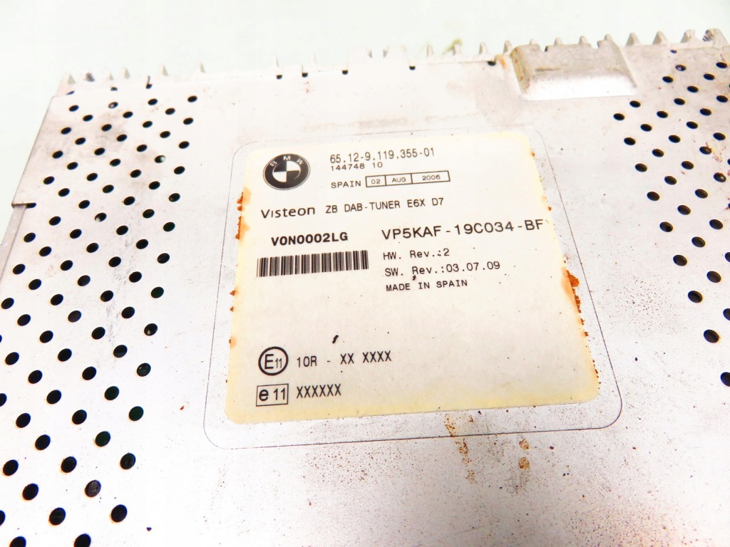 Модуль dab тюнер bmw e60 9119355 в Украине