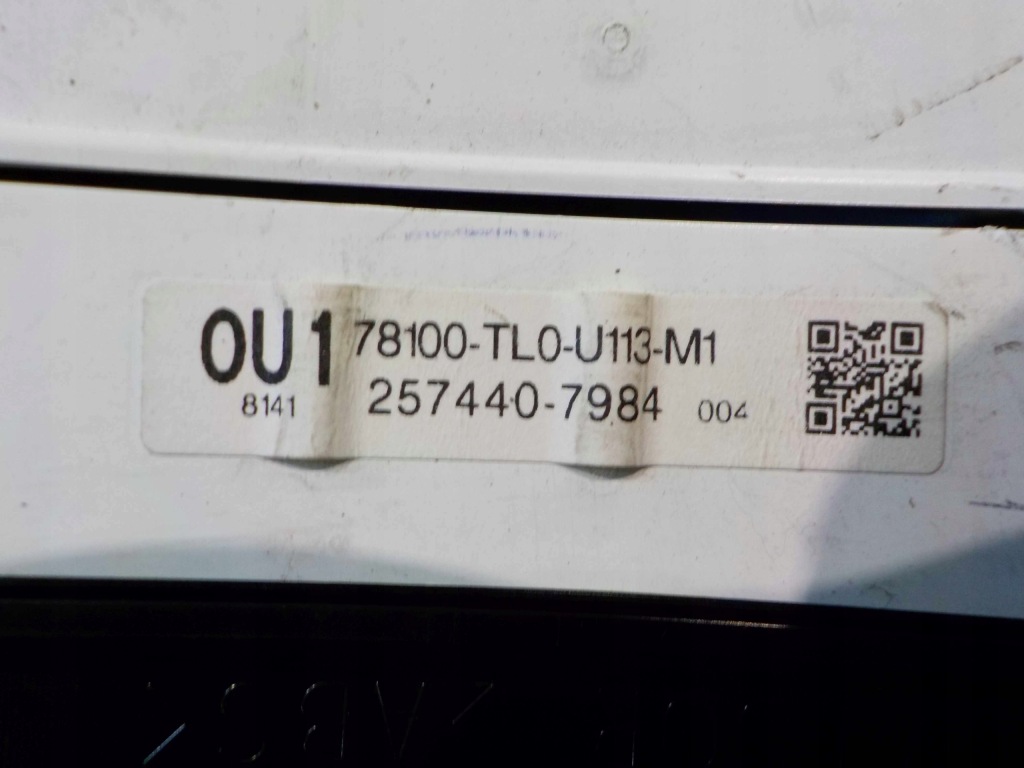 фото №4, Honda accord viii 08r 2.2 i-dtec счетчик приборы 78100-tl0-11113-m1