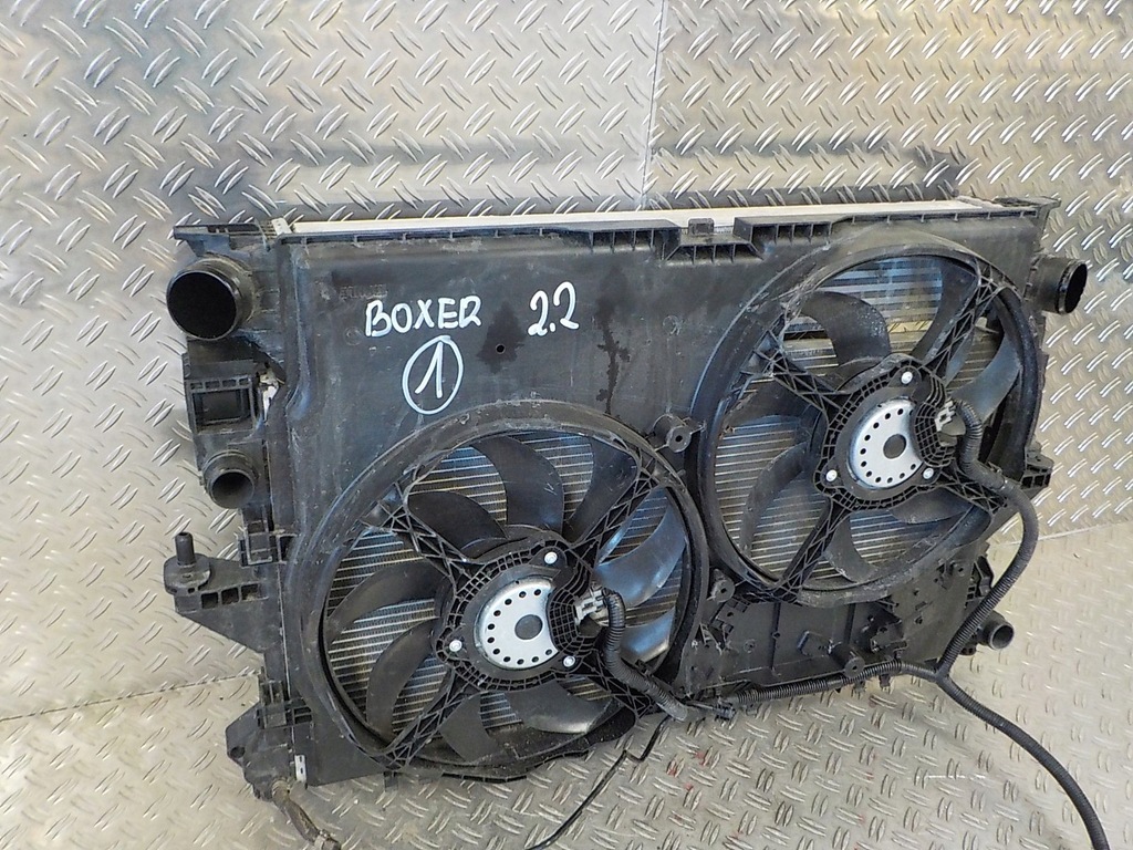 фото №4, Jumper boxer 18-21 2.2 комплект радіатор