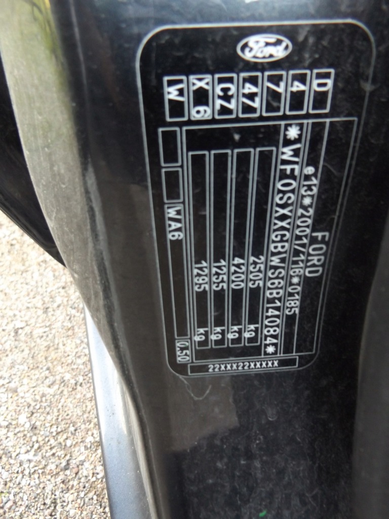 фото №5, Бампер задняя датчики pdc ford s-max mk1 цвет x6