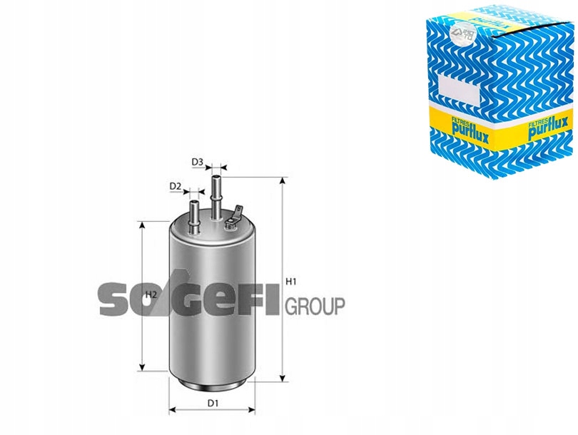 фото №1, Purflux ep226 фильтр топлива