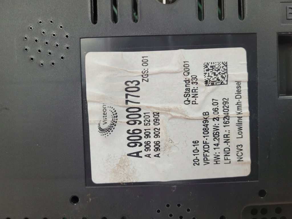 фото №7, Лічильник прилади sprinter a9069007703 2018rok