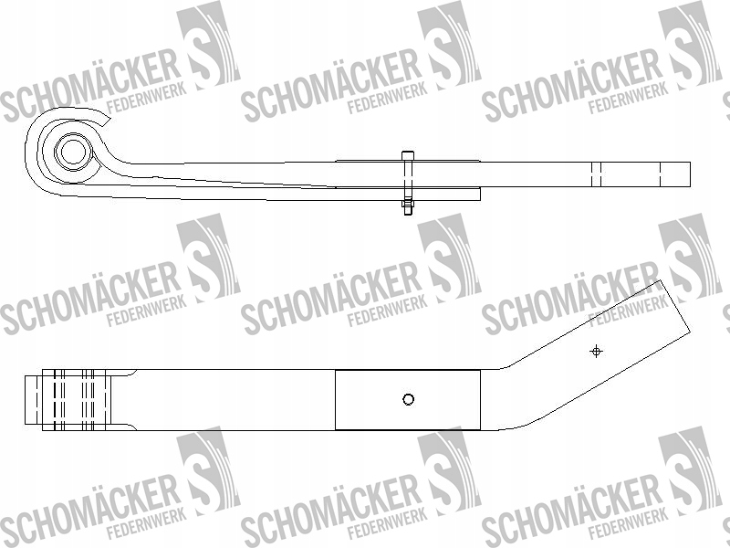 фото №1, Ресора samro schomäcker 09968500, o.e. 2500185