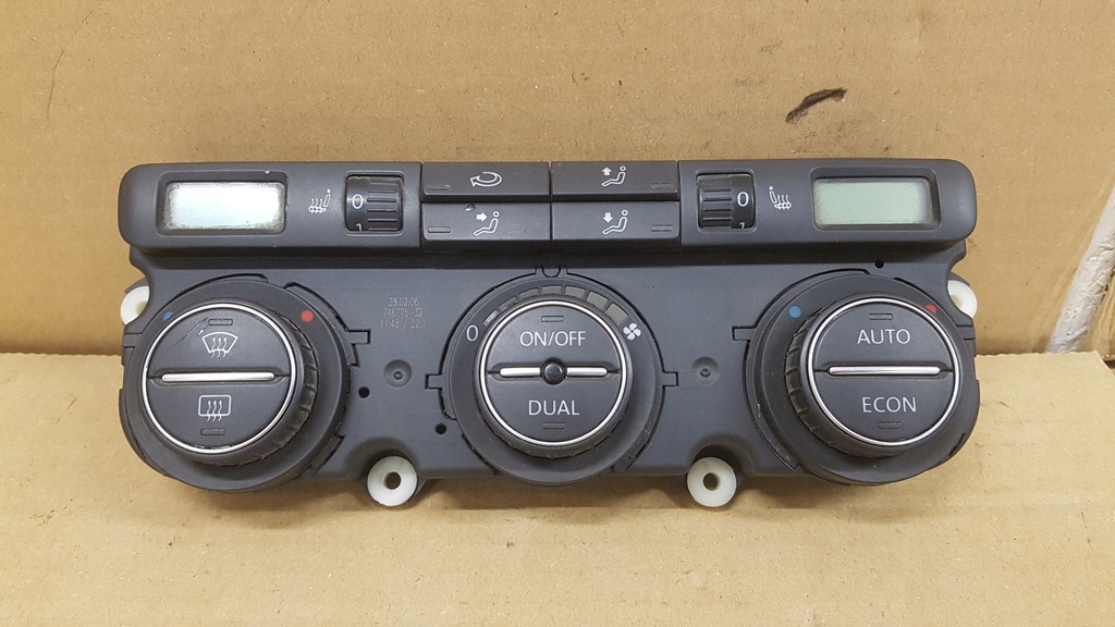 фото №1, Панель керування обдув volkswagen passat b6