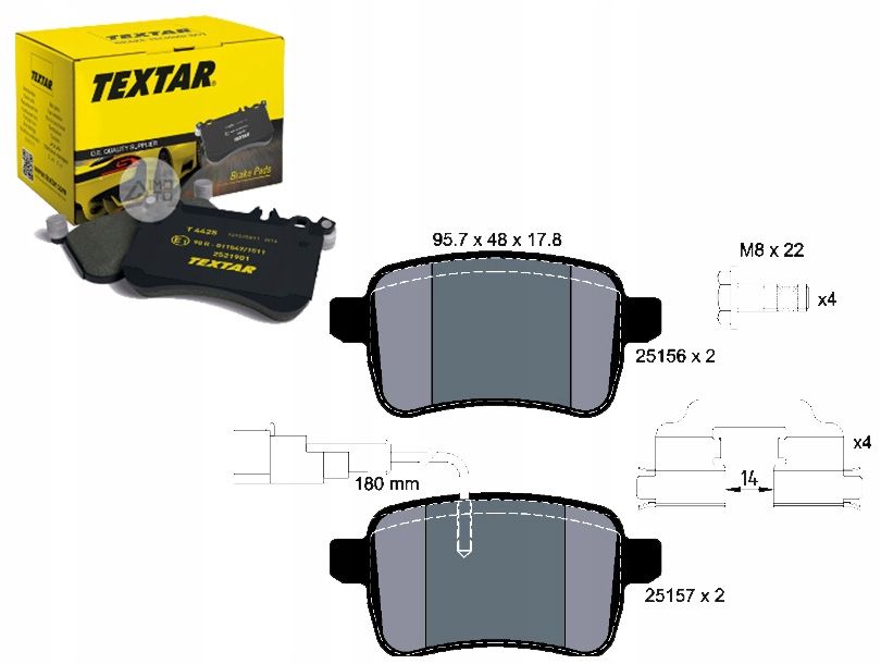 фото №1, Гальмівні колодки гальмівні dodge dart 1.4 t