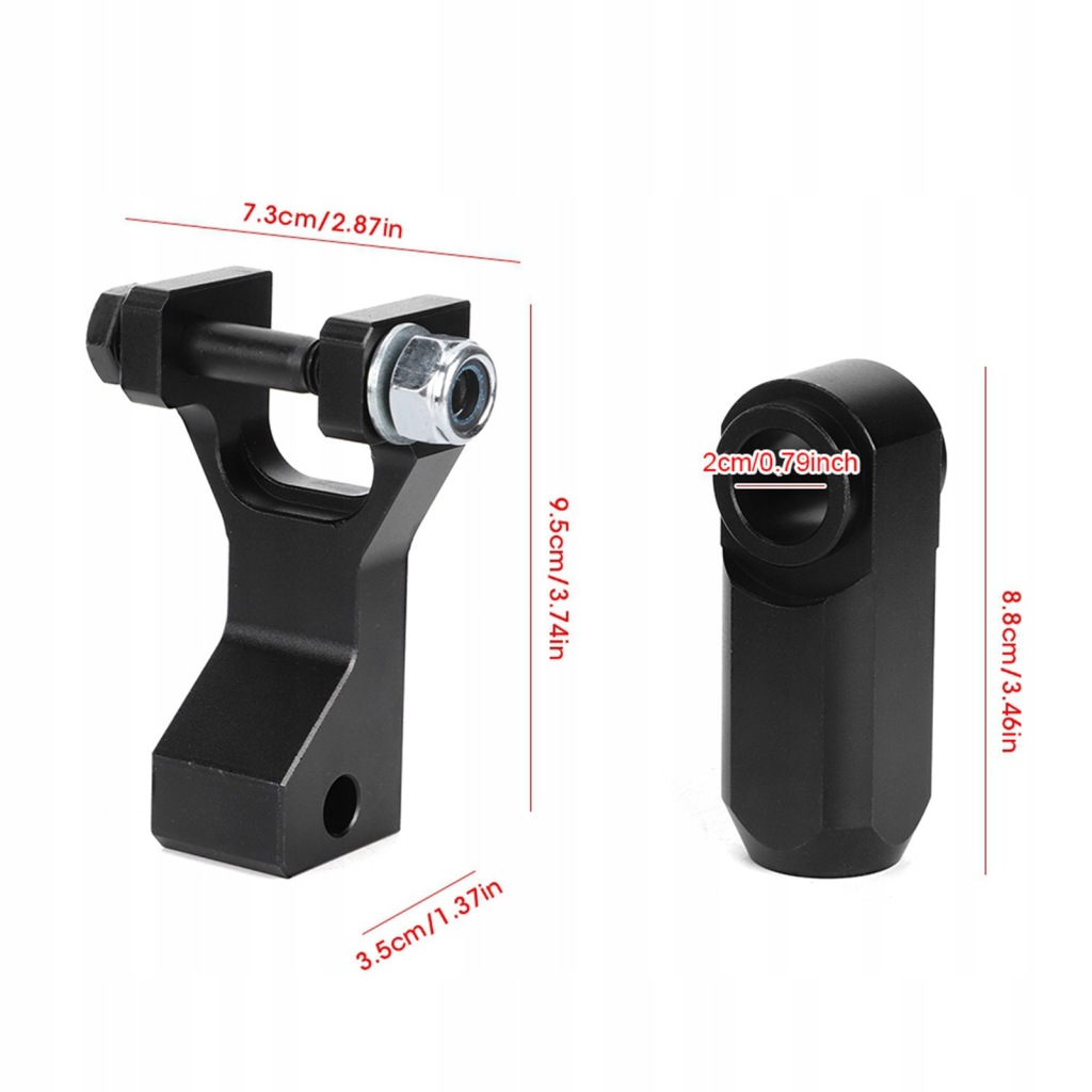 Регульований набір стабілізаторна тяга занижуючих spadek підходящий до yamaha raptor Зі Шроту