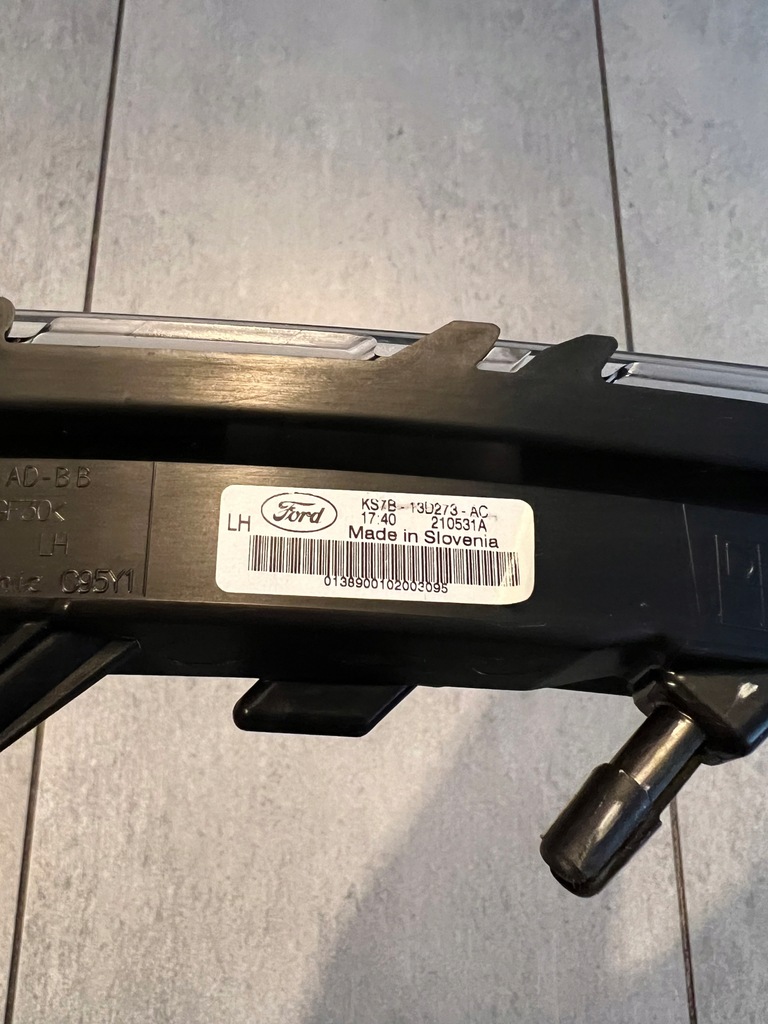 фото №4, Ford mondeo mk5 lift led drl противотуманная фара левый