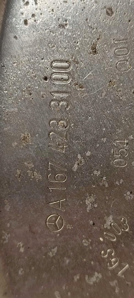 фото №5, Mercedes gle53 w167 amg поворотный кулак левый задняя a1673571100