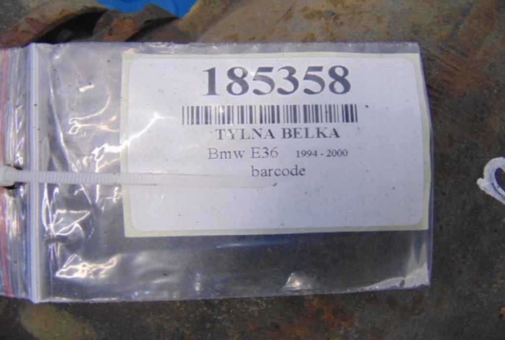 фото №8, Bmw e36 compact 1.6b задня балка