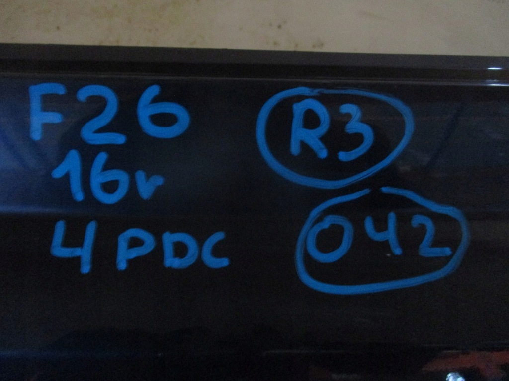 фото №5, Бампер bmw x4 f26 4x pdc 16r задняя задний