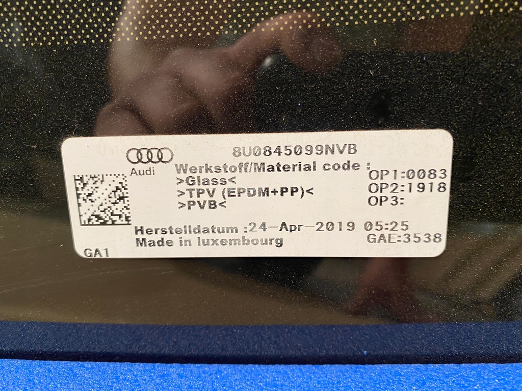 фото №8, Audi q3 8u0 стекло передняя лобовое 8u0845099nvb