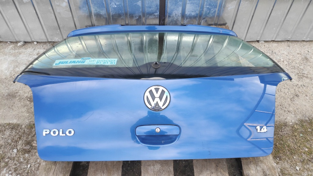 фото №11, Крышка багажника багажника vw polo iv 4 9n lift la5k оригинал