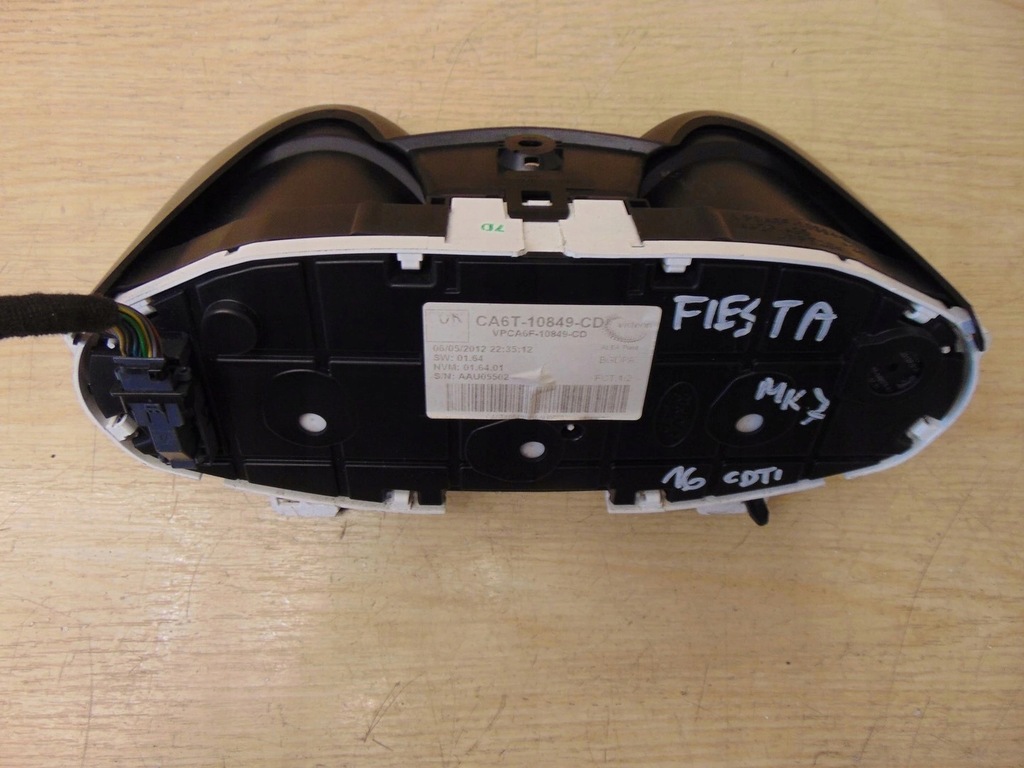фото №7, Лічильник приладова панель ford fiesta mk7 1.6 cdti europa