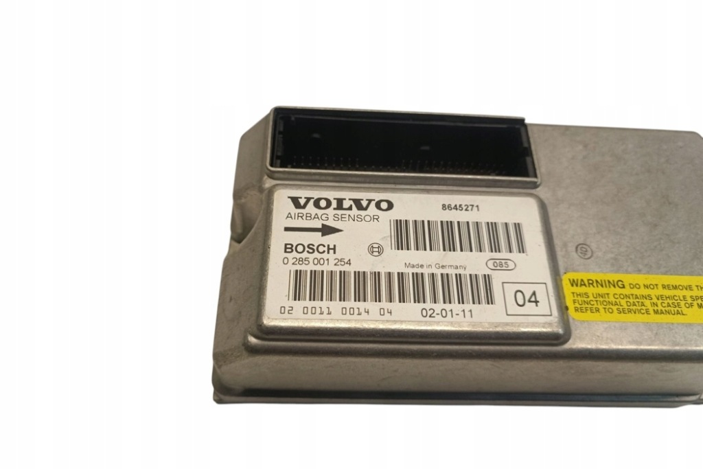 фото №1, Модуль подушка безопасности volvo s60 i 8645271 2.4l дизель 120kw 2002