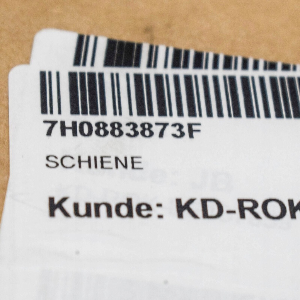 фото №6, Vag направляющая utrzymująca volkswagen transporter 7e 7h оригинальный 7h0883873f