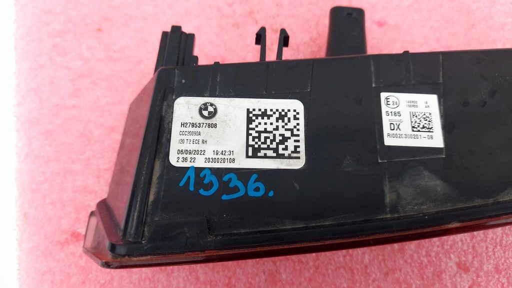 фото №7, Bmw ix i20 лампа права задня задня w бампер 1336