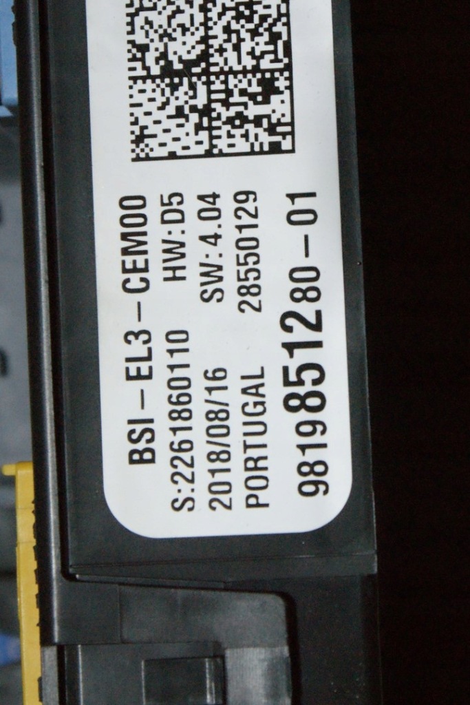 фото №5, Citroen c3 iii 1.2 vti бортовий комп'ютер замок запалювання набір