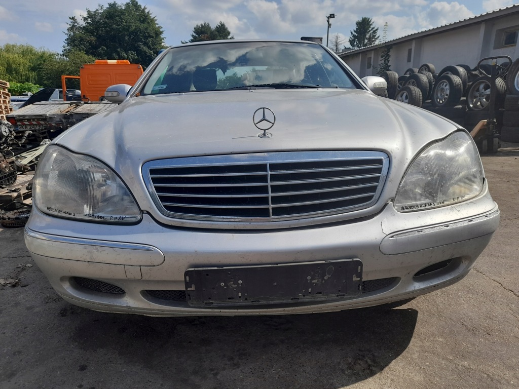 фото №14, Mercedes s 320 w220 капот крышка двигателя 744