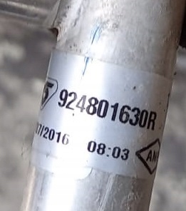 фото №4, Шланг кондиціонера renault scenic iv 924801630r