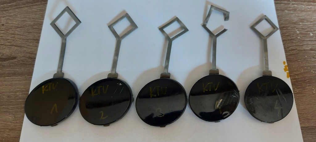 фото №1, Peugeot 208 заглушка бампера перед ktv