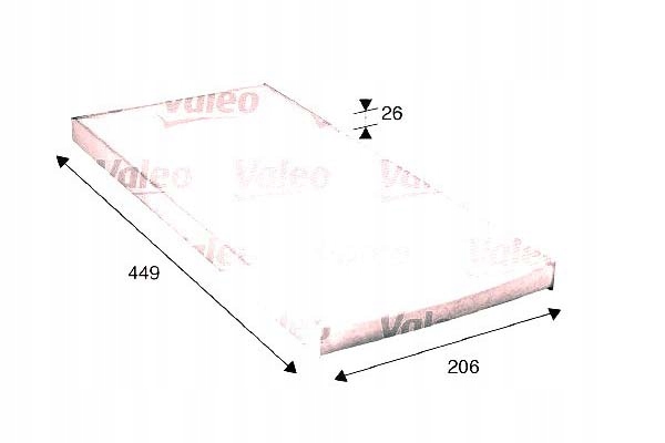 фото №1, Valeo 716028 фільтр, вентиляція простір пасажирський