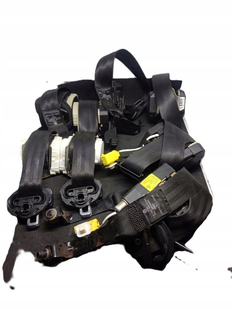 фото №1, Ремені безпеки комплект 7 ременів vw touran 1t