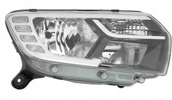 фото №1, Фара лампа правый dacia logan sandero 16-valeo