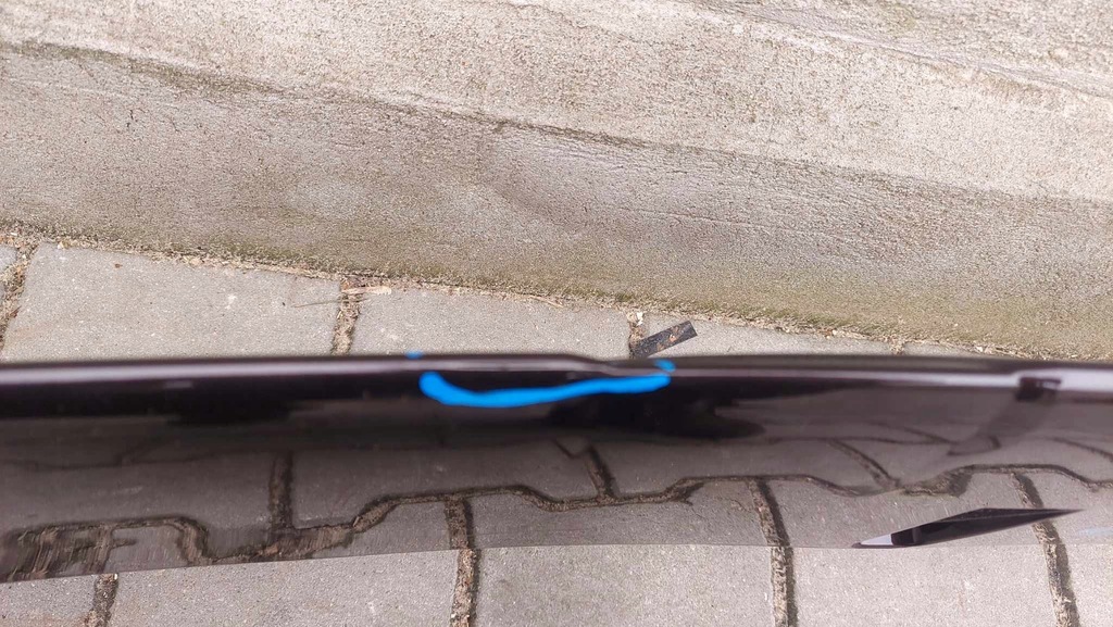 фото №6, Porsche taycan cross turismo спойлер накладка бампера перед 1966