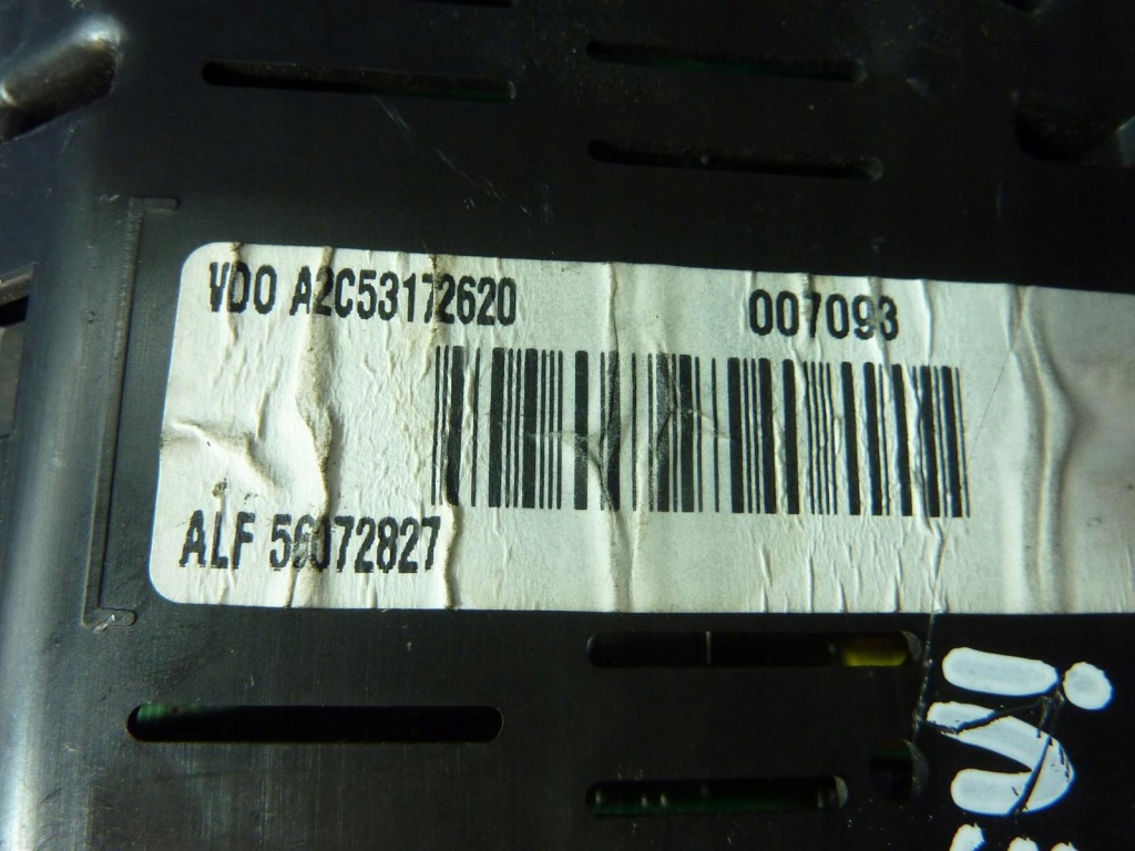 фото №9, Лічильник прилади 0156072827 alfa romeo 159 1.9 16v jtdm europa