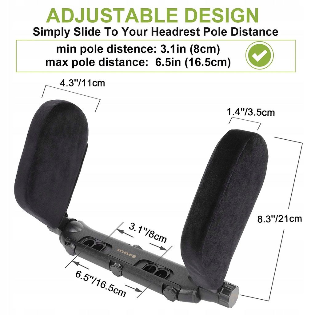 фото №5, Підголівник автомобільний спинка na голови do автомобіля регульований