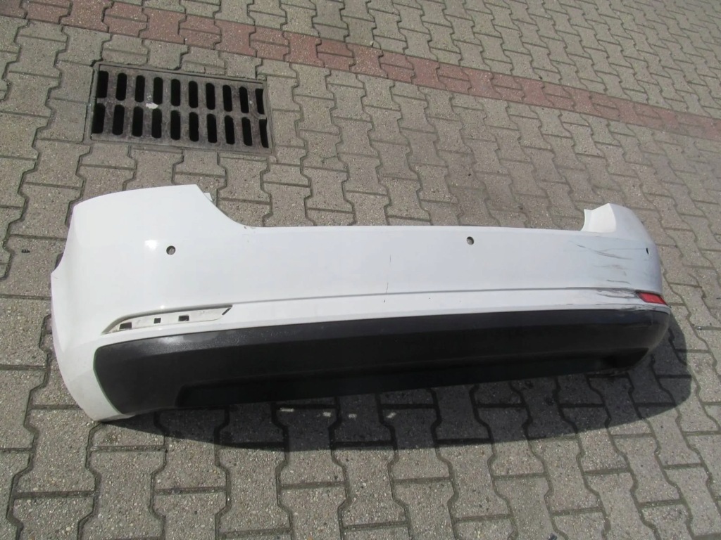 фото №3, Skoda rapid spaceback 13-19 бампер задняя задний c401