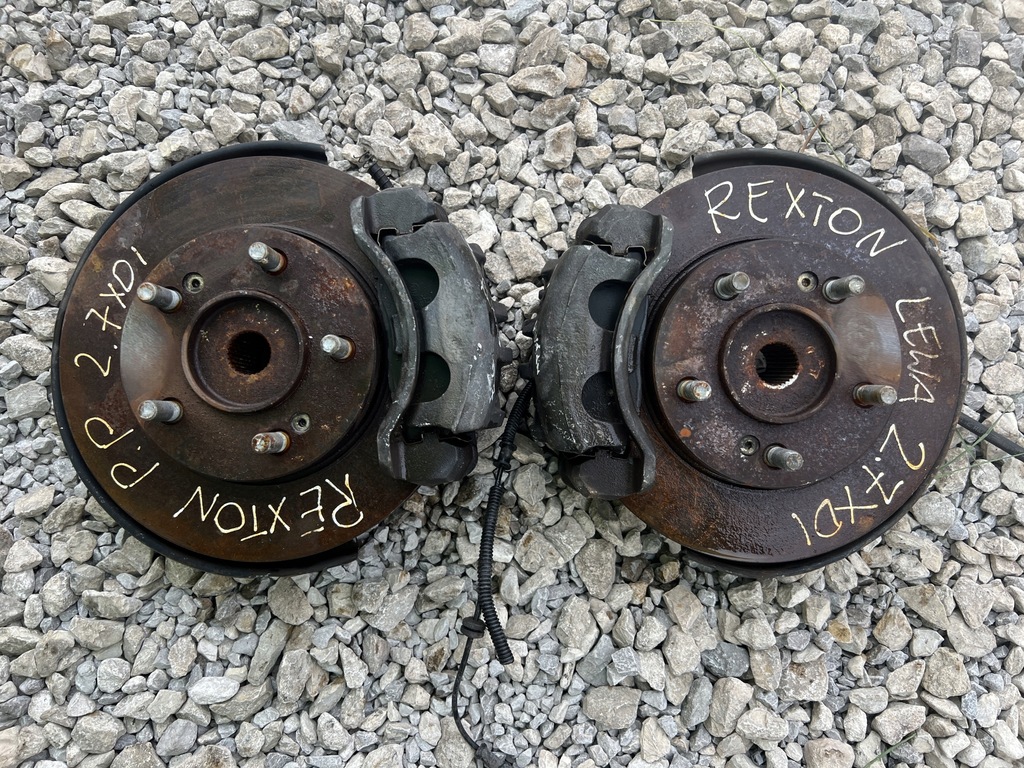 фото №1, Ssangyong rexton i kyron поворотный кулак левая перед 4x4