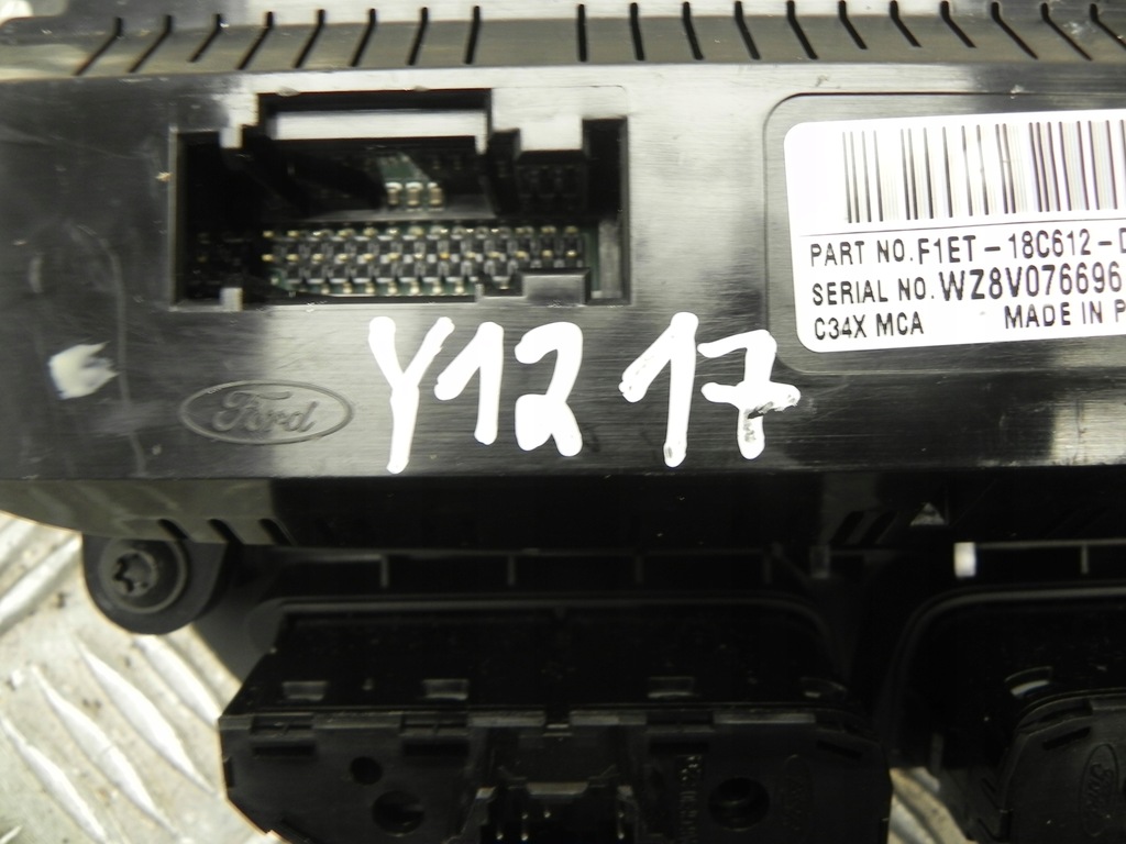 фото №5, Панель климатроник кондиционера ford c-max