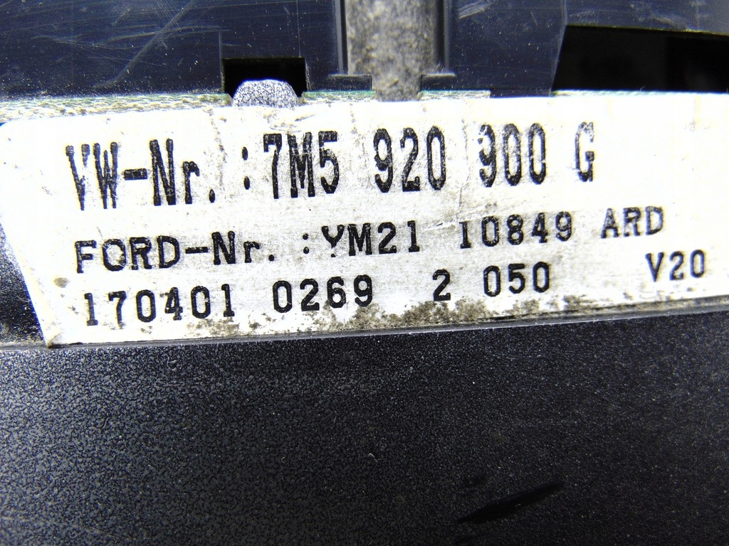 фото №13, Лічильник прилади ford galaxy mk2 tdi 7m5920900g