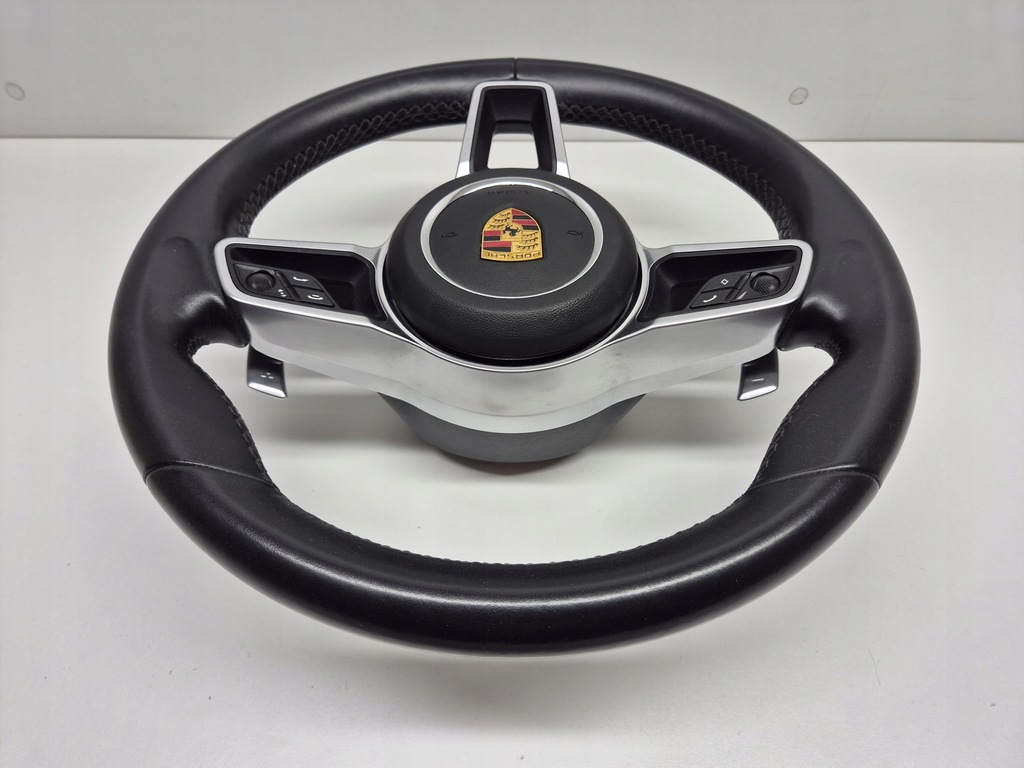 фото №9, Porsche macan 95b воздуховод кожаный подушка водителя подушка безопасности оригинал