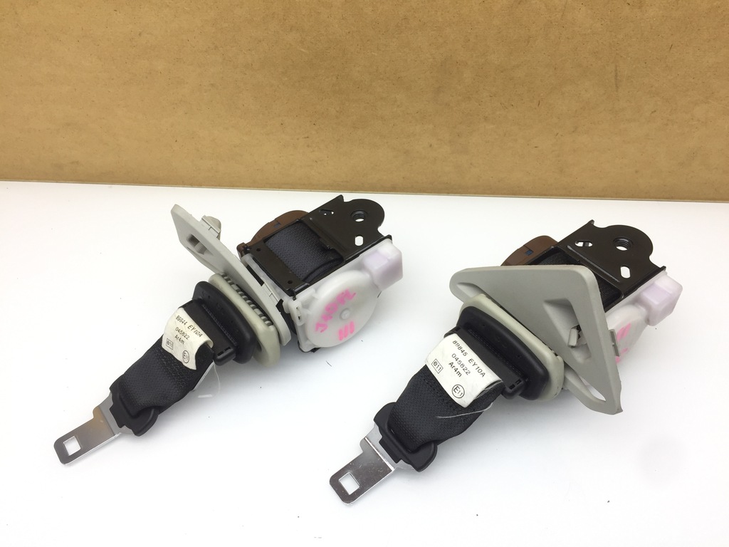 фото №1, Nissan qashqai j10 lift + 2 pas безопасности левый правый задняя iii ряд