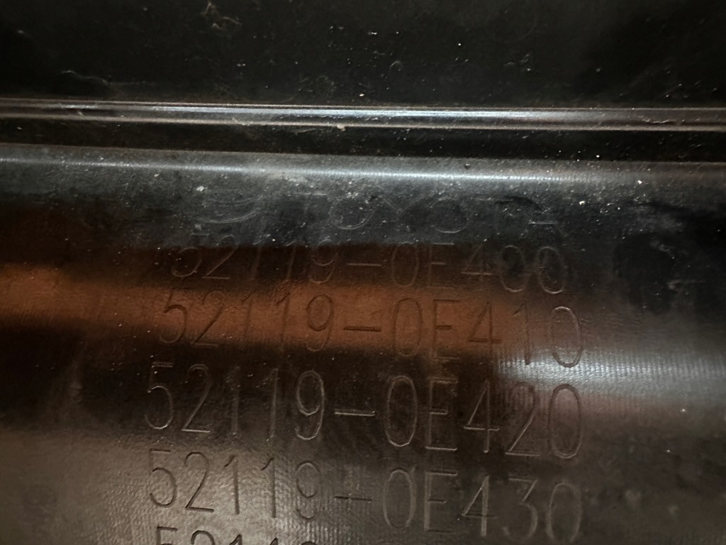 фото №12, Toyota highlander iv 19- бампер перед передний