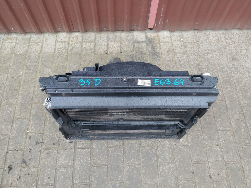 фото №7, Bmw e63 e64 lift lci комплект радіатор 3.0d 3.5d