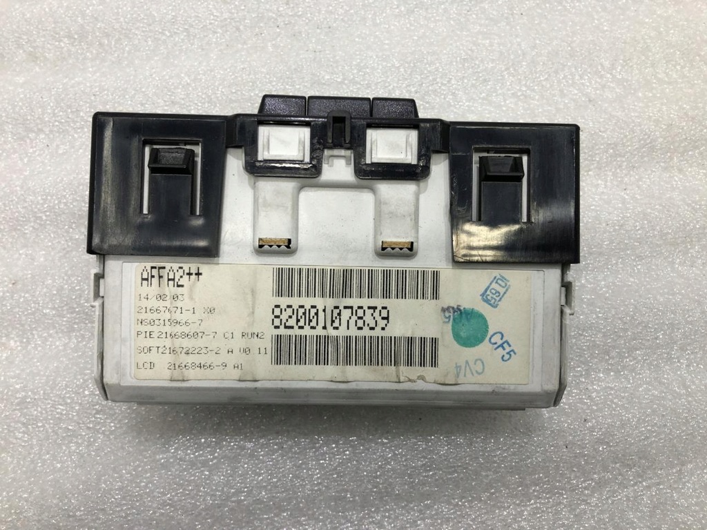 фото №4, Дисплей приладова панель renault megane ii 8200107839 eu